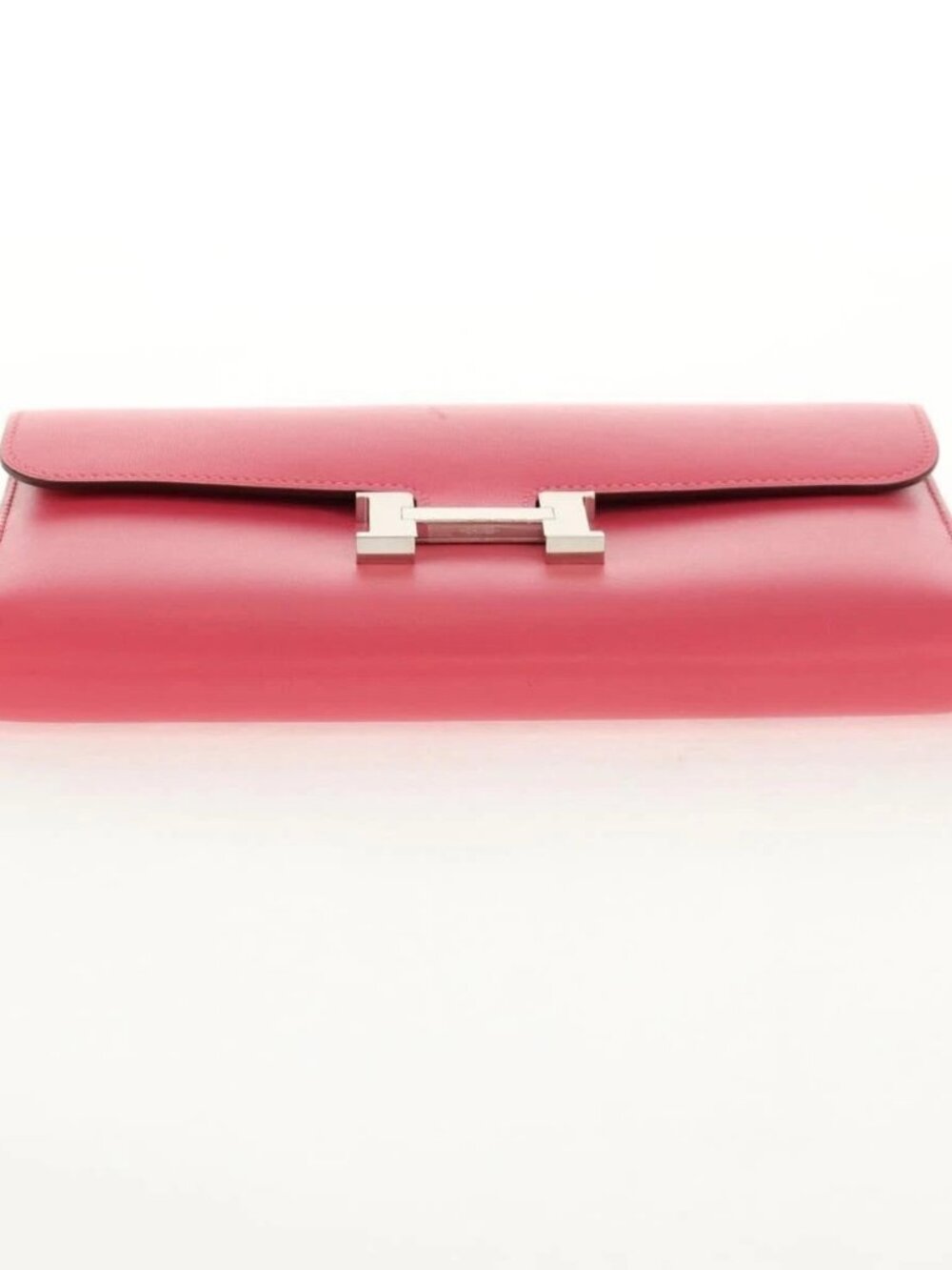 HERMES Constance Long Wallet Leather Pink Auth 141188SM - Picture 6 of 15